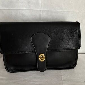Vintage Coach Leather Clutch